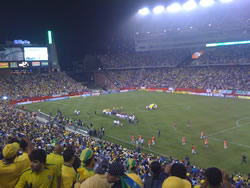 Brazil soccer fans Boston