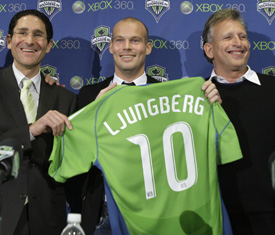 MLS Sounders FC Ljungberg Soccer