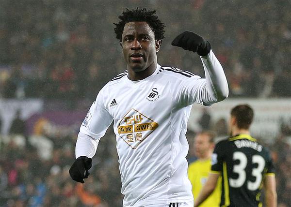 Man City Swoop In For Swansea Striker Wilfried Bony