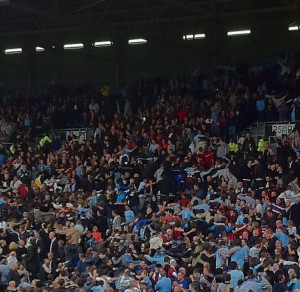 Man City Fans Doing Poznan