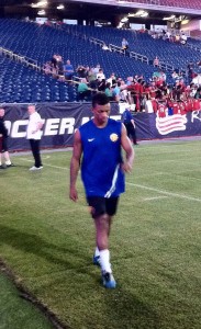 Nani Leaving Field Gillette