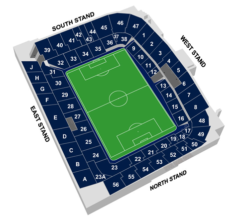 Spurs Seating Chart