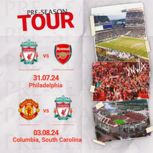 Liverpool USA Tour Tickets