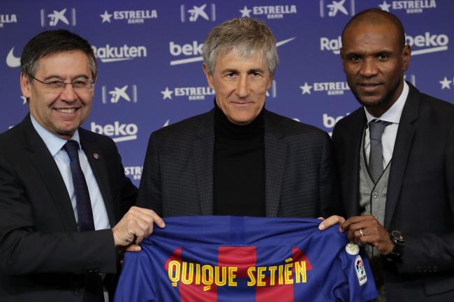 Quique-Setien Barcelona Manager