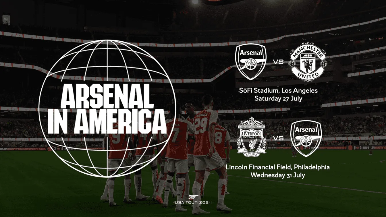 Arsenal US Tour Tickets