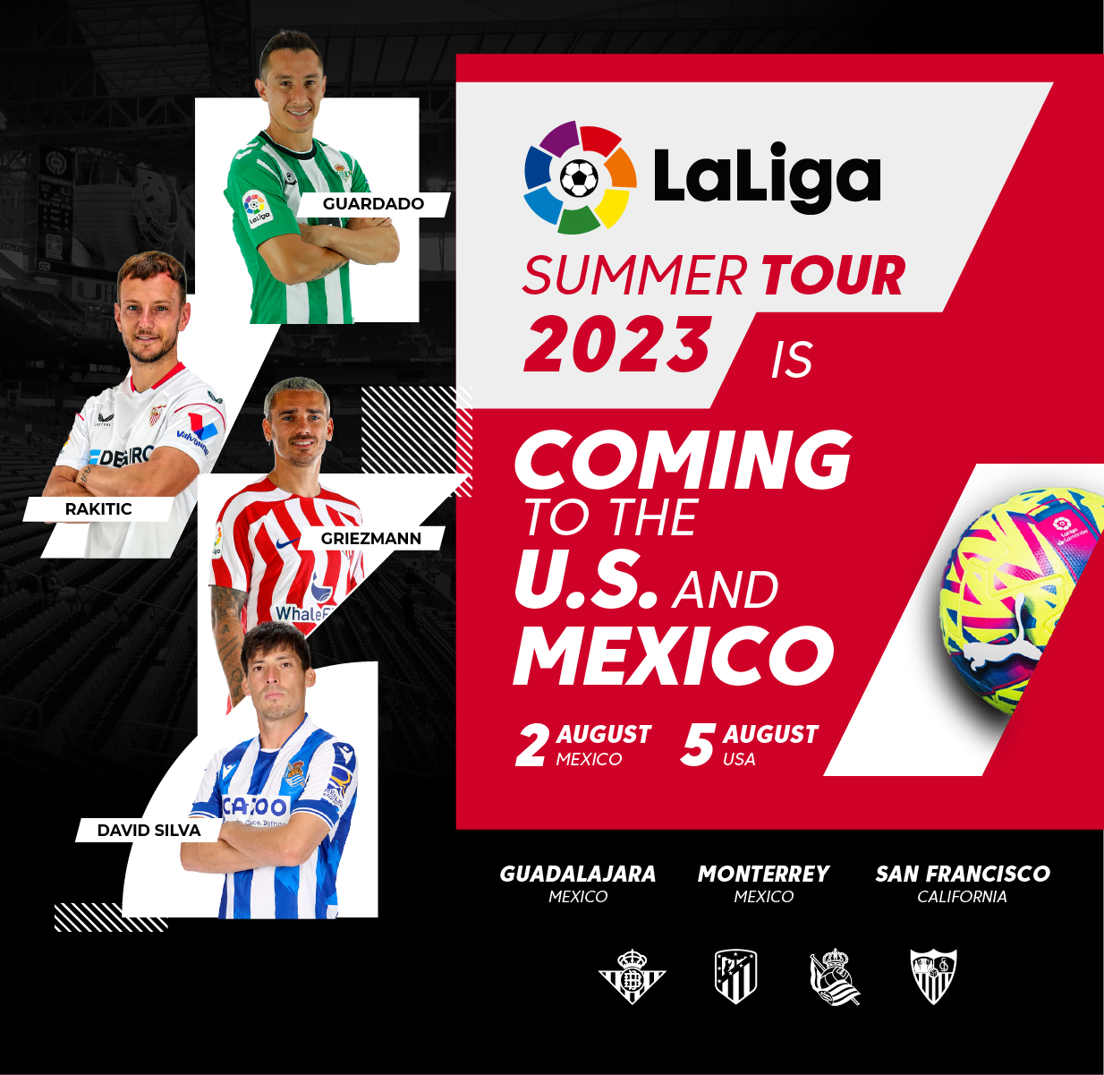 La Liga 2023 USA Tour Tickets