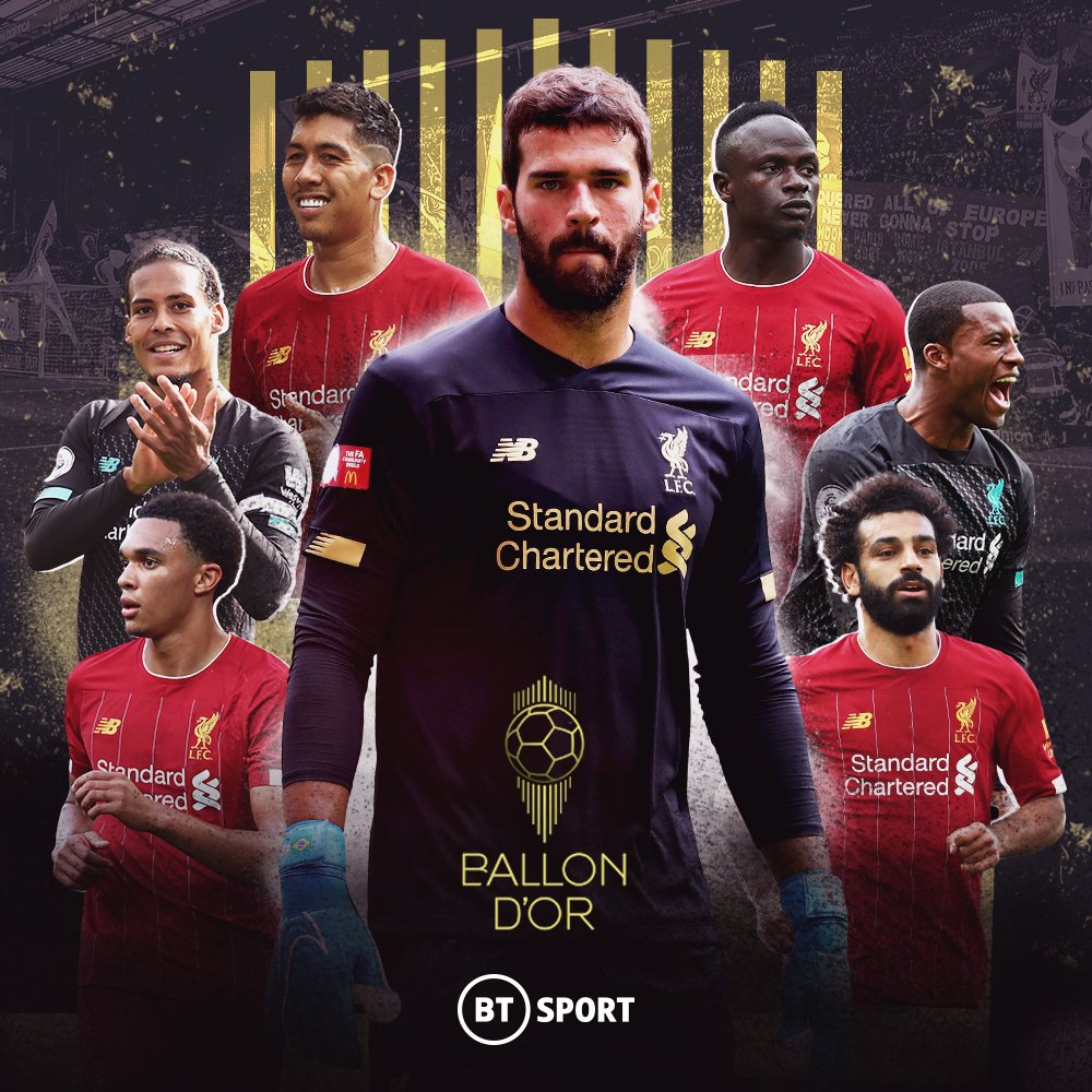 Liverpool Ballon D'Or Nominations